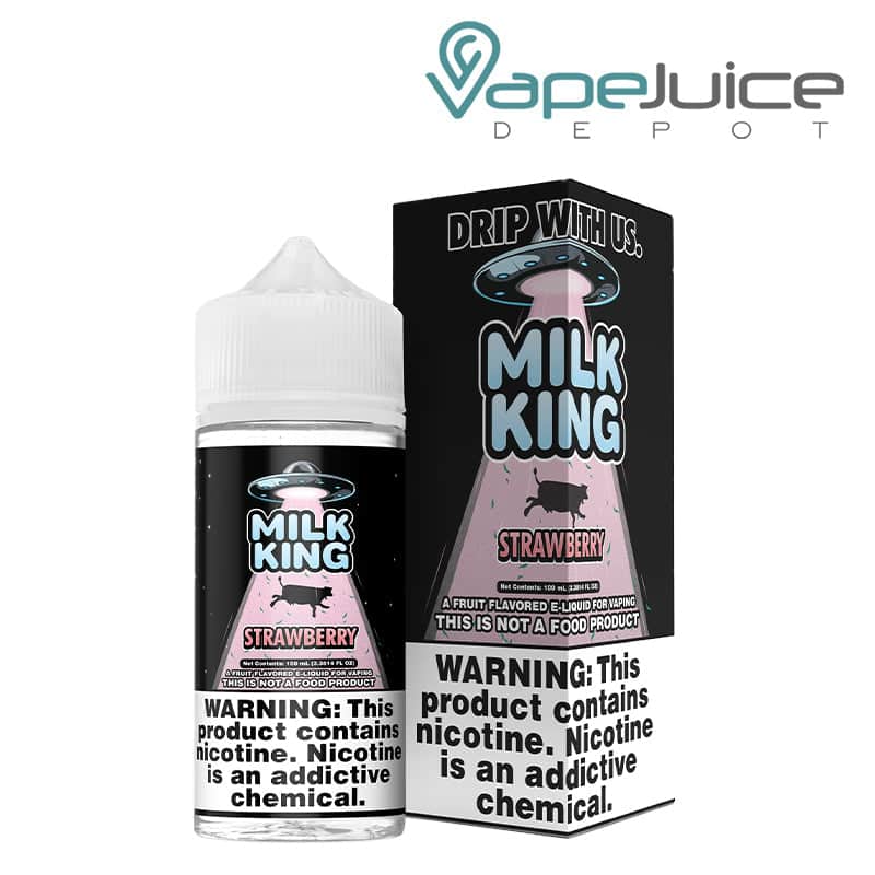 Shop Strawberry Milk King eLiquid 100ml in australian
