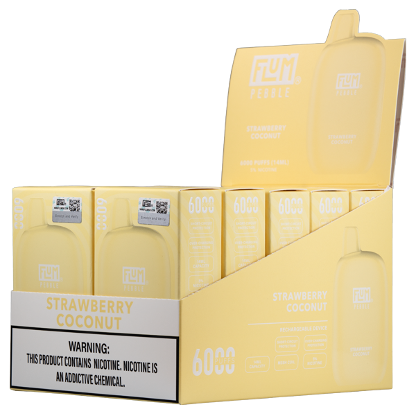 Shop Strawberry Coconut FLUM Pebble in australian