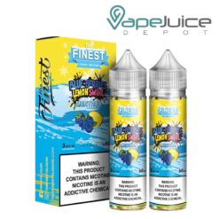 Shop Blue Berries Lemon Swirl on ICE Finest Sweet & Sour 120ml in australian