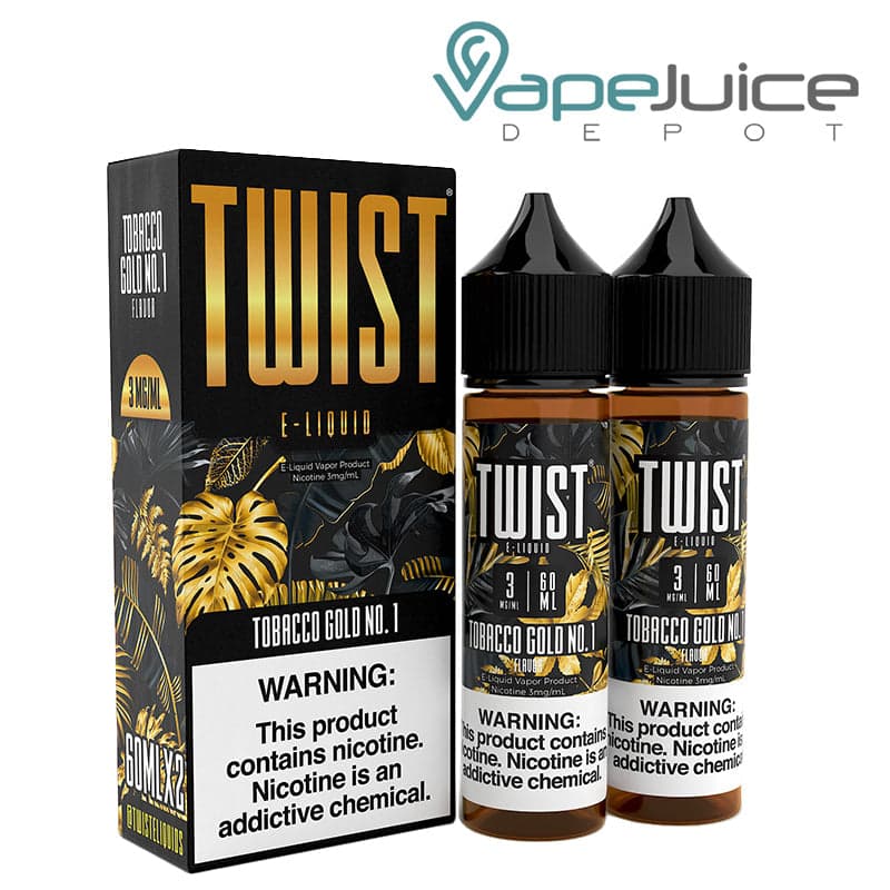 Shop Tobacco Gold No 1 Twist E-Liquid 120ml in australian