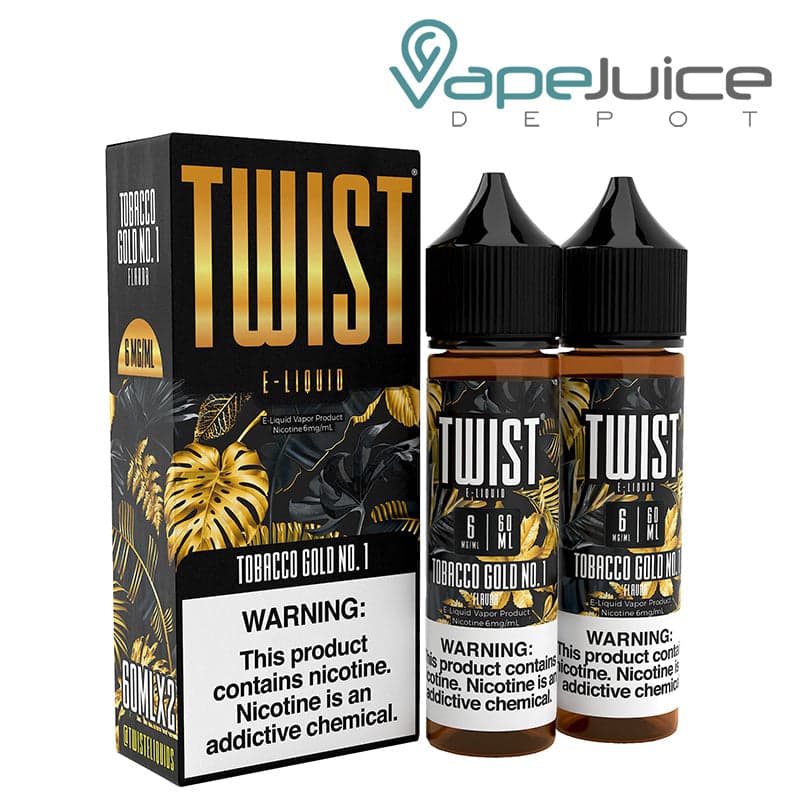 Shop Tobacco Gold No 1 Twist E-Liquid 120ml in australian