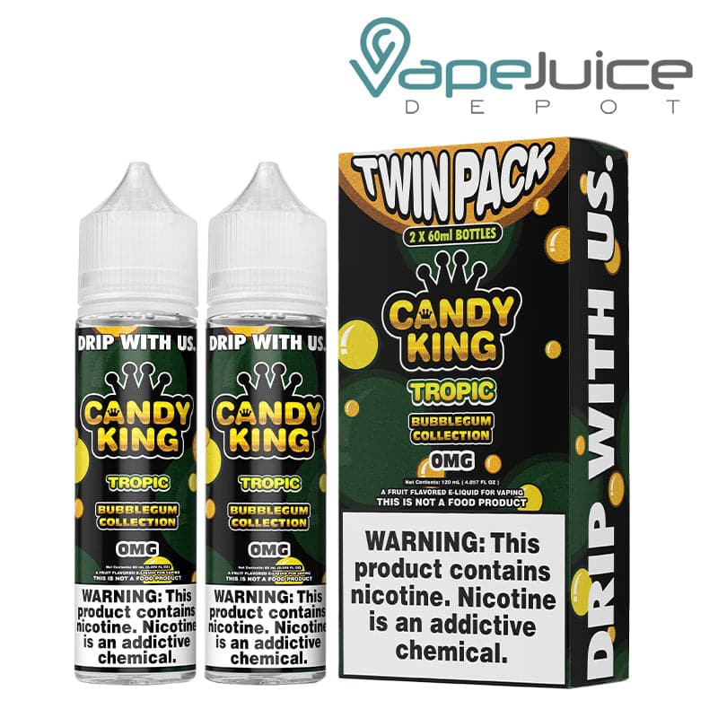 Shop Tropical Candy King Bubblegum 120ml in australian
