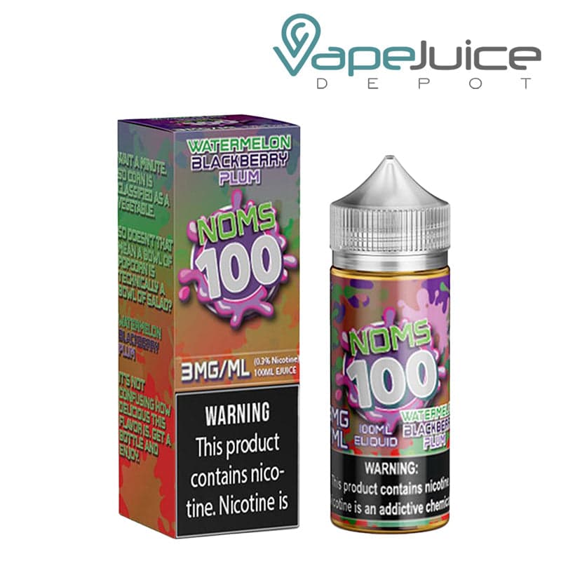 Shop Watermelon Blackberry Plum Noms 100 Series eLiquid in australian