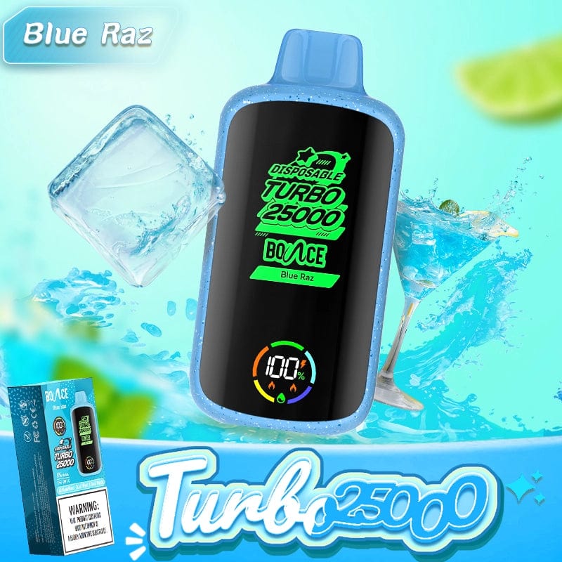 Shop Bounce Turbo 25000 Disposable Vape (5%, 25000 Puffs) in australian