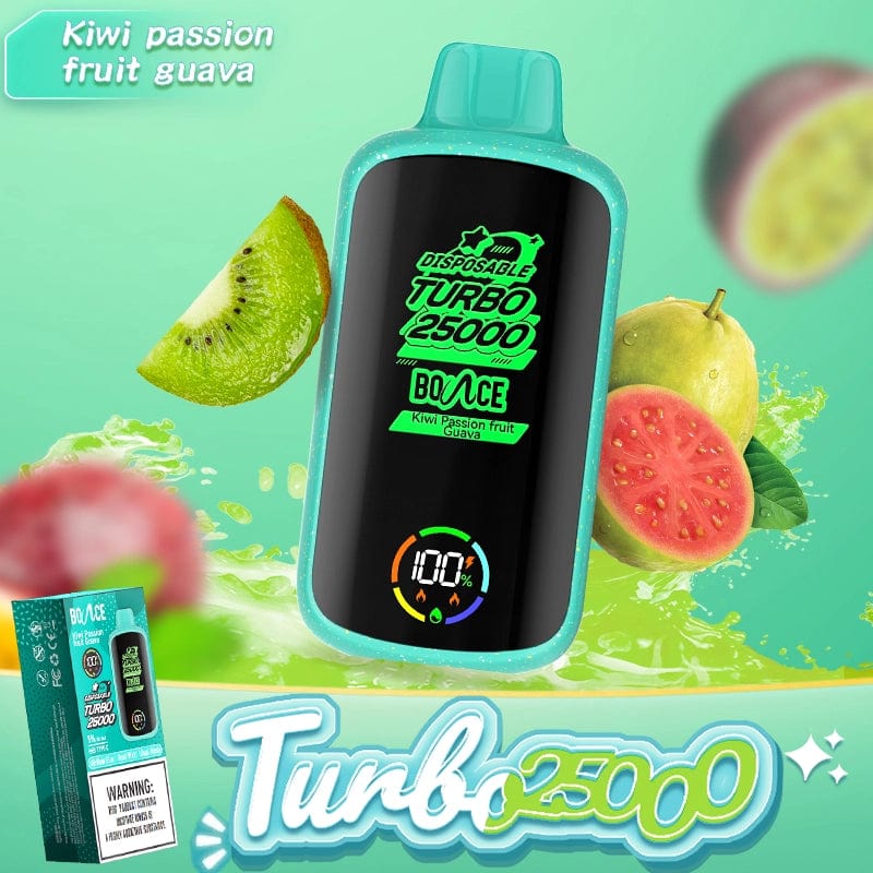 Shop Bounce Turbo 25000 Disposable Vape (5%, 25000 Puffs) in australian
