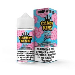 Shop Candy King Cotton Candy Vape Juice 100ml in australian