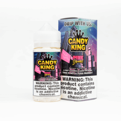 Shop Candy King Pink Squares 100ml Vape Juice in australian