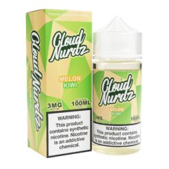 Shop Cloud Nurdz Kiwi Melon Synthetic Nic 100ml Vape Juice in australian
