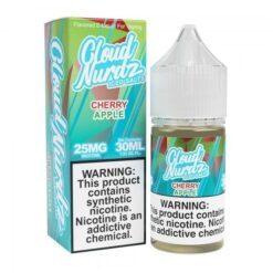 Shop Cloud Nurdz Salts Iced Cherry Apple Nic Salt Vape Juice 30ml in australian