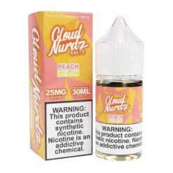 Shop Cloud Nurdz Peach Melon TFN Salt Vape Juice 30ml in australian