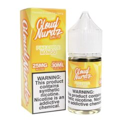 Shop Cloud Nurdz Pineapple Mango TFN Salt Vape Juice 30ml in australian