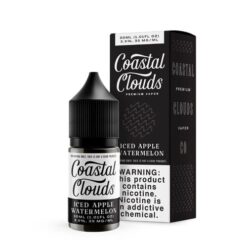 Shop Coastal Clouds Iced Apple Watermelon 30ml Nic Salt Vape Juice in australian