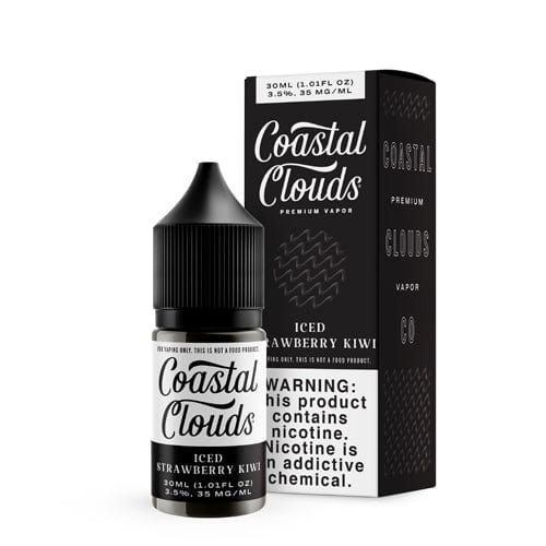 Shop Coastal Clouds Iced Strawberry Kiwi 30ml Nic Salt Vape Juice in australian