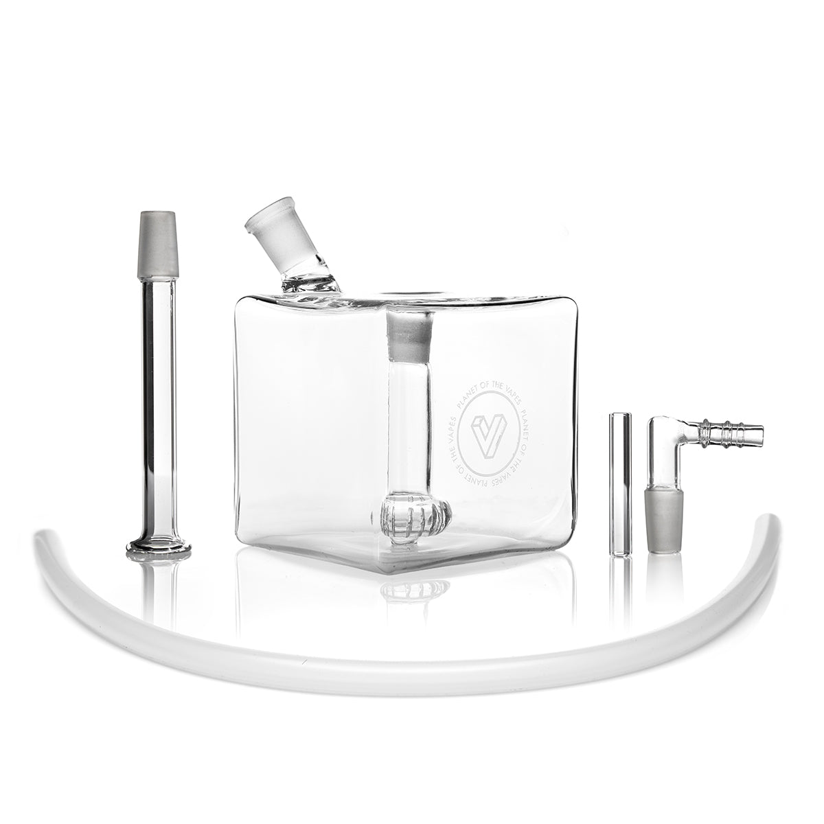 Shop POTV Cloud Cube Glass Bubbler in australian
