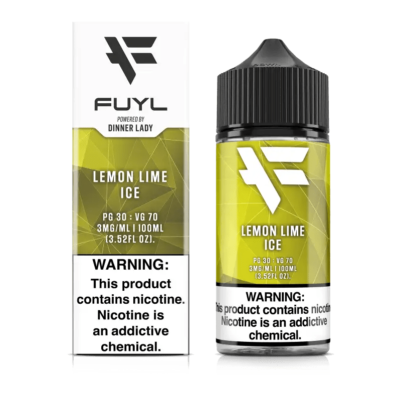 Shop Dinner Lady FUYL Lemon Lime Ice 100ml in australian