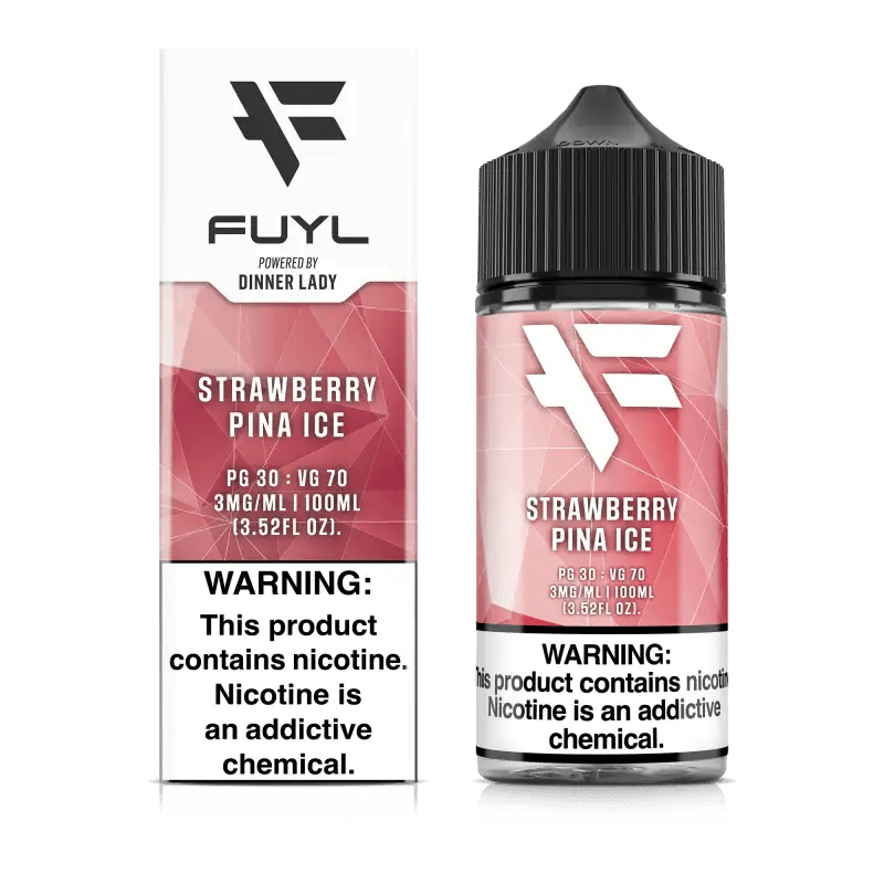 Shop Dinner Lady FUYL Strawberry Pina Ice 100ml in australian