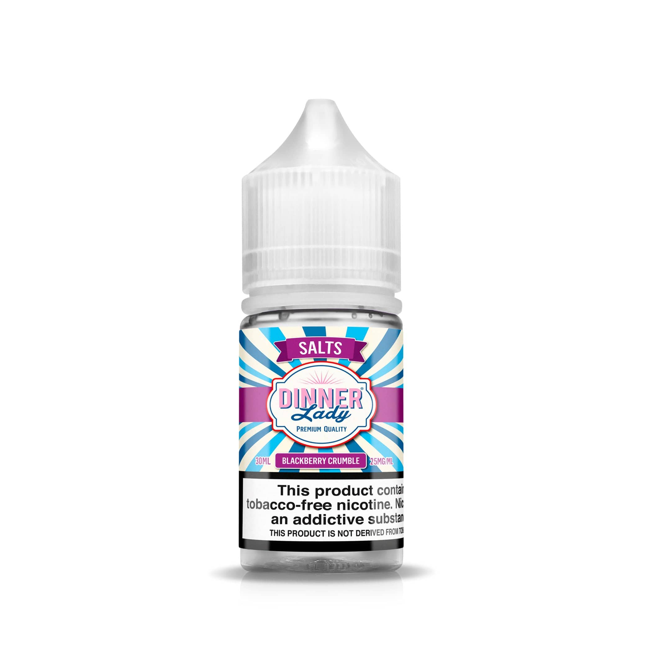 Shop Blackberry Crumble 30ml TF Nic Salt Vape Juice - Dinner Lady Salts in australian