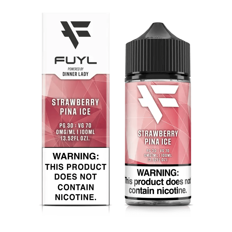 Shop Dinner Lady FUYL Strawberry Pina Ice 100ml in australian