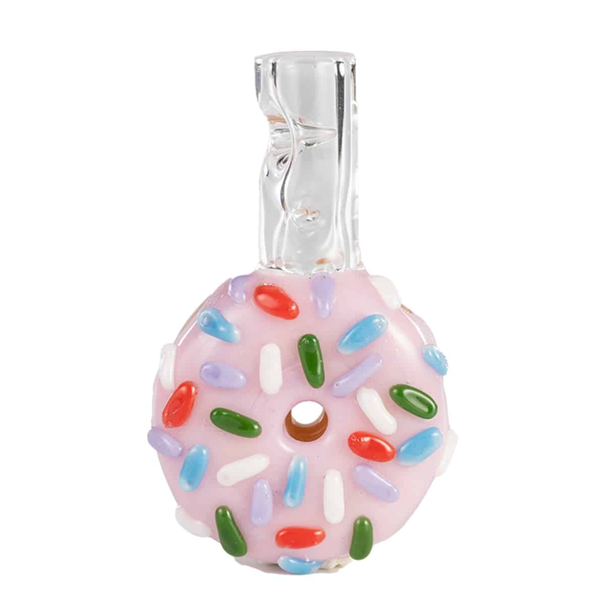 Shop POTV x Empire Glass Pink Frosted Donut in australian