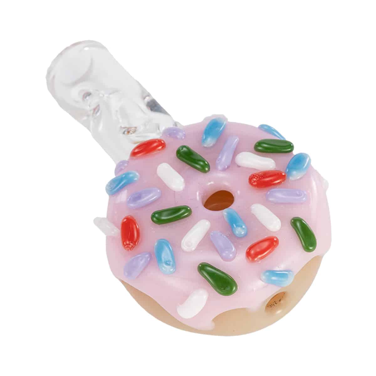 Shop POTV x Empire Glass Pink Frosted Donut in australian