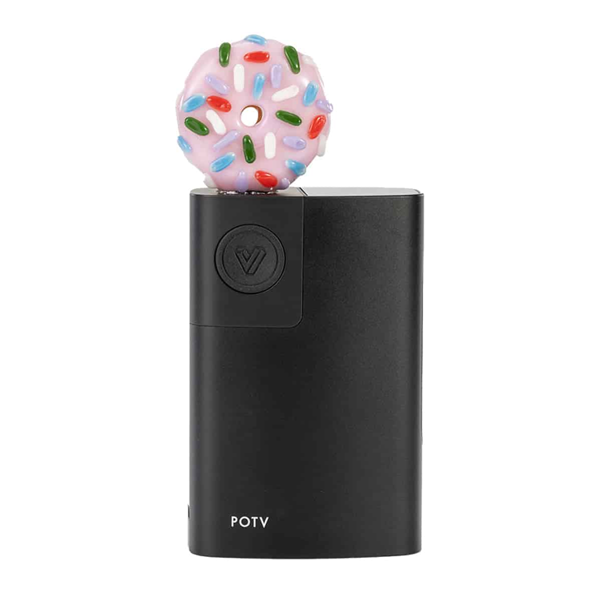 Shop POTV x Empire Glass Pink Frosted Donut in australian