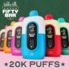 Shop Fifty Bar V2 20K Disposable Vape (5%, 20000 Puffs) in australian