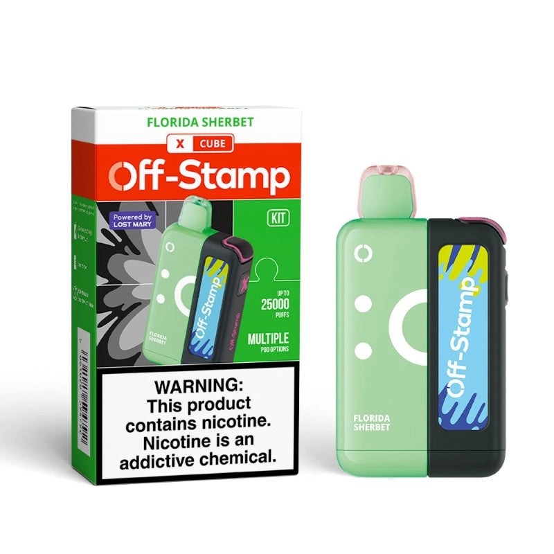 Shop Off-Stamp X-CUBE 25K Disposable Kit (5%, 25000 Puffs) in australian
