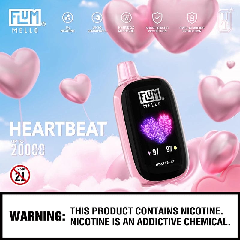 Shop Flum Mello 20000 Disposable Vape (5%, 20000 Puffs) in australian