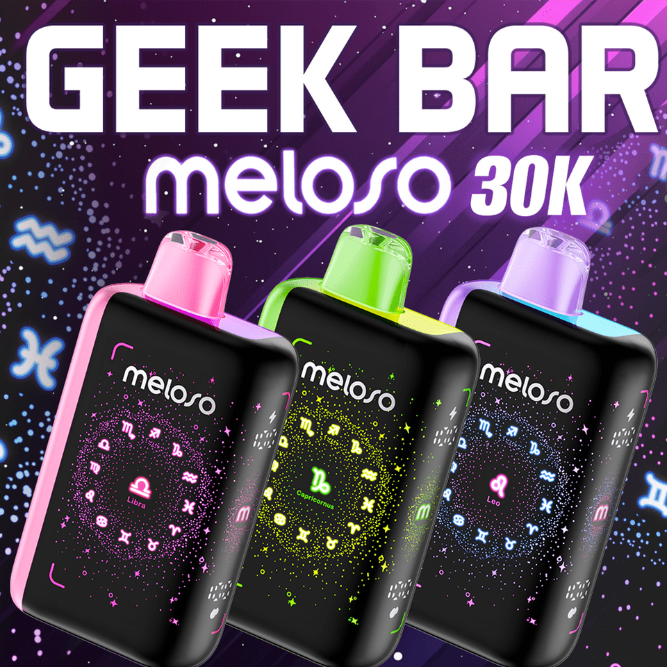 Shop Geek Bar Meloso Bar 30K Disposable Vape (5%, 30000 Puffs) in australian