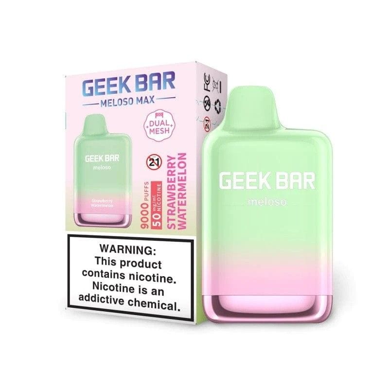 Shop Geek Bar Meloso MAX Disposable Vape (5%, 9000 Puffs) in australian