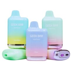 Shop Geek Bar Meloso MAX Disposable Vape (5%, 9000 Puffs) in australian