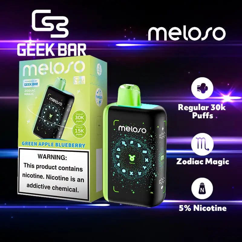 Shop Geek Bar Meloso Bar 30K Disposable Vape (5%, 30000 Puffs) in australian