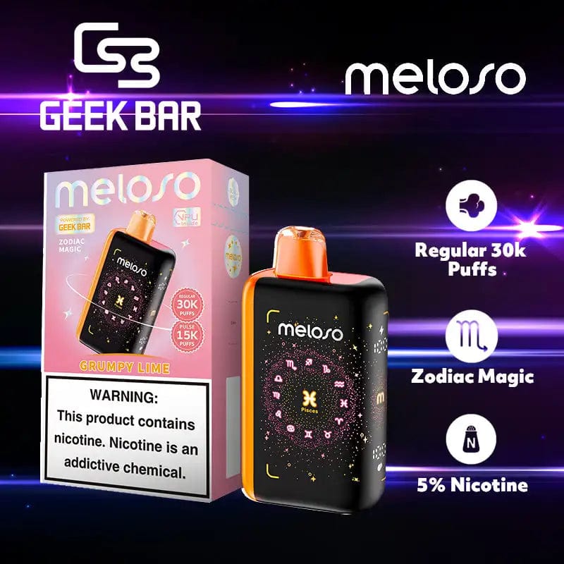 Shop Geek Bar Meloso Bar 30K Disposable Vape (5%, 30000 Puffs) in australian