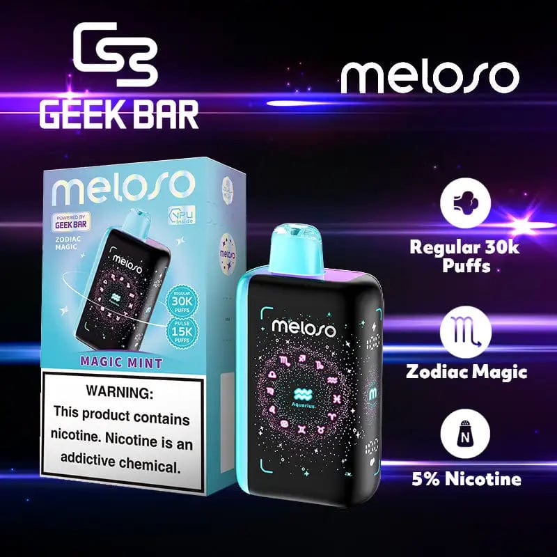 Shop Geek Bar Meloso Bar 30K Disposable Vape (5%, 30000 Puffs) in australian