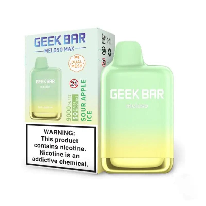 Shop Geek Bar Meloso MAX Disposable Vape (5%, 9000 Puffs) in australian