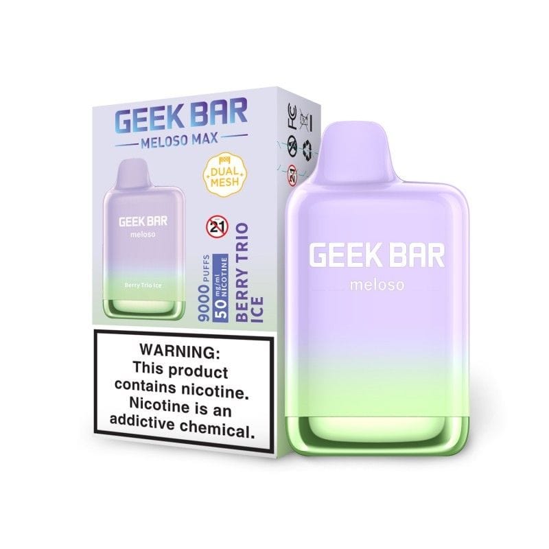 Shop Geek Bar Meloso MAX Disposable Vape (5%, 9000 Puffs) in australian