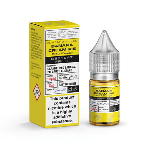 Shop Glas Basix Series Nic Salt Banana Cream Pie 30ml Nic Salt Vape Juice in australian