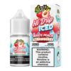 Shop Hi-Drip Iced White Peach Strawberry 30ml Nic Salt Vape Juice in australian