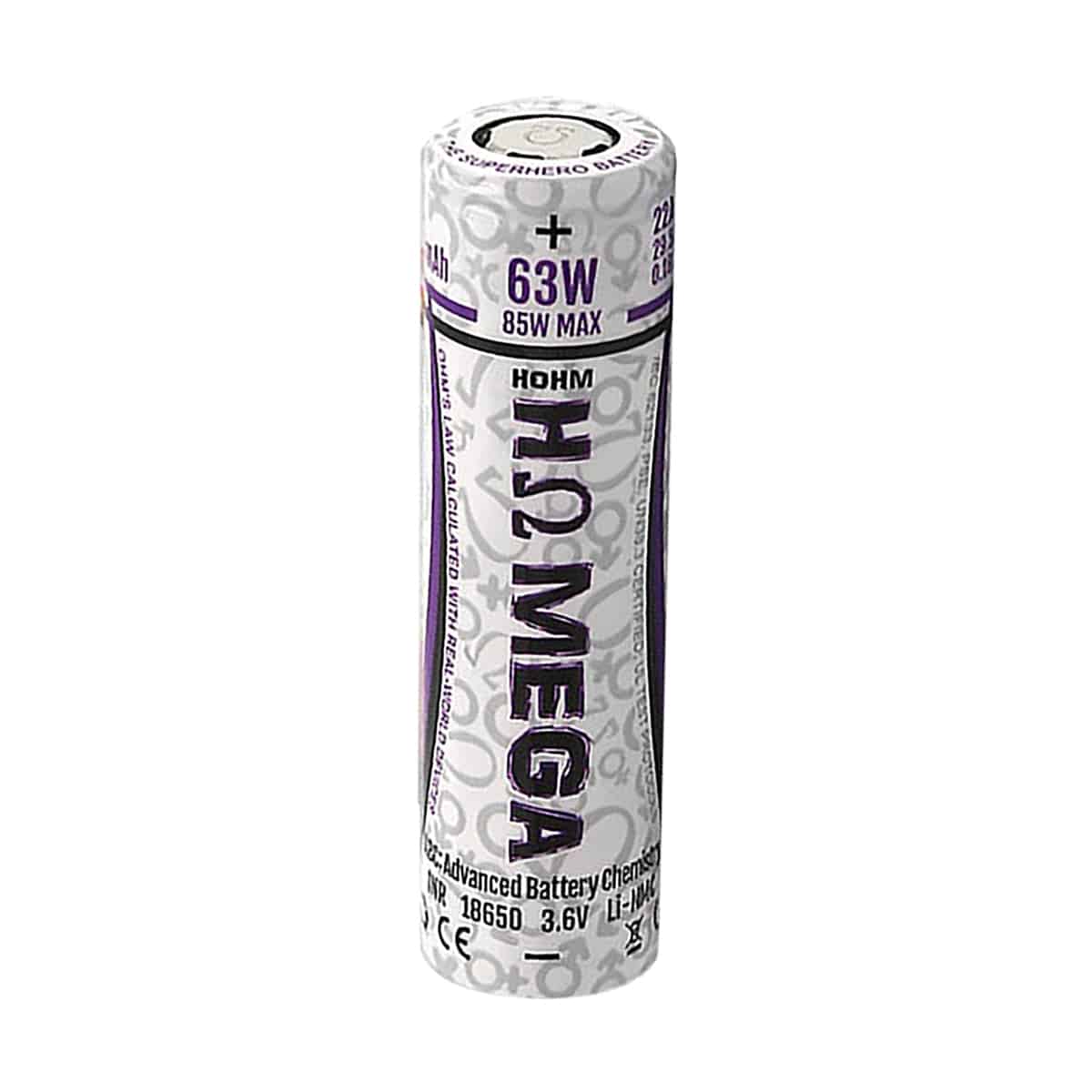 Shop Hohm MEGA 18650 2500mAh 22A Battery in australian
