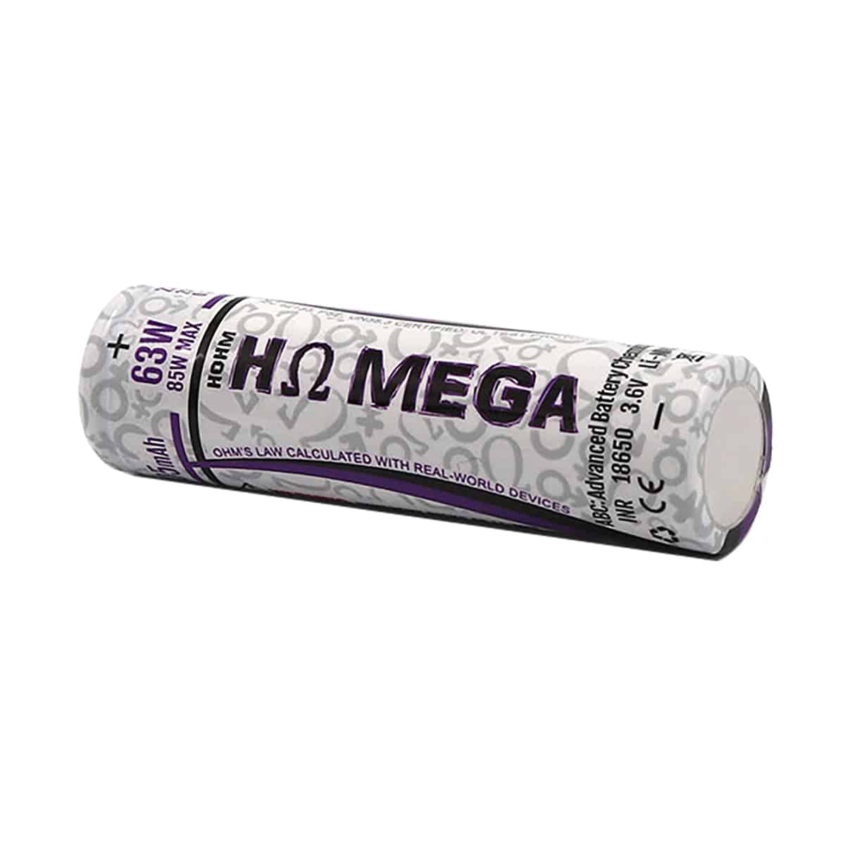 Shop Hohm MEGA 18650 2500mAh 22A Battery in australian