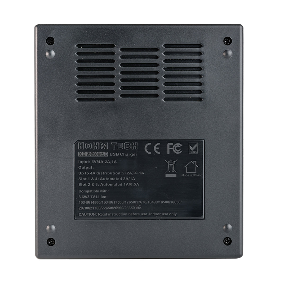 Shop Hohm Tech School 4 Channel Battery Charger in australian