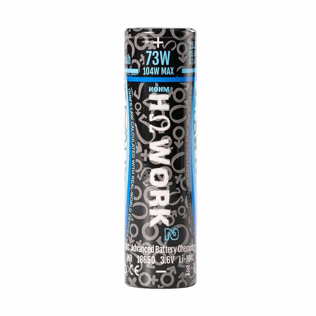 Shop Hohm Tech Work V2 18650 2547mAh 25.3A Battery in australian