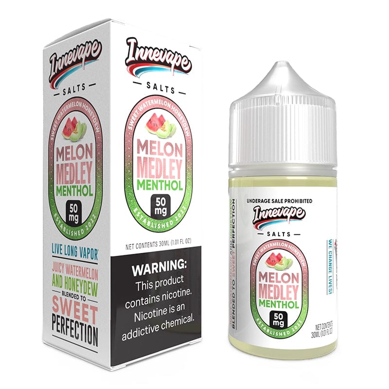 Shop Innevape Melon Medley Menthol Nic Salt Vape Juice 30ml in australian