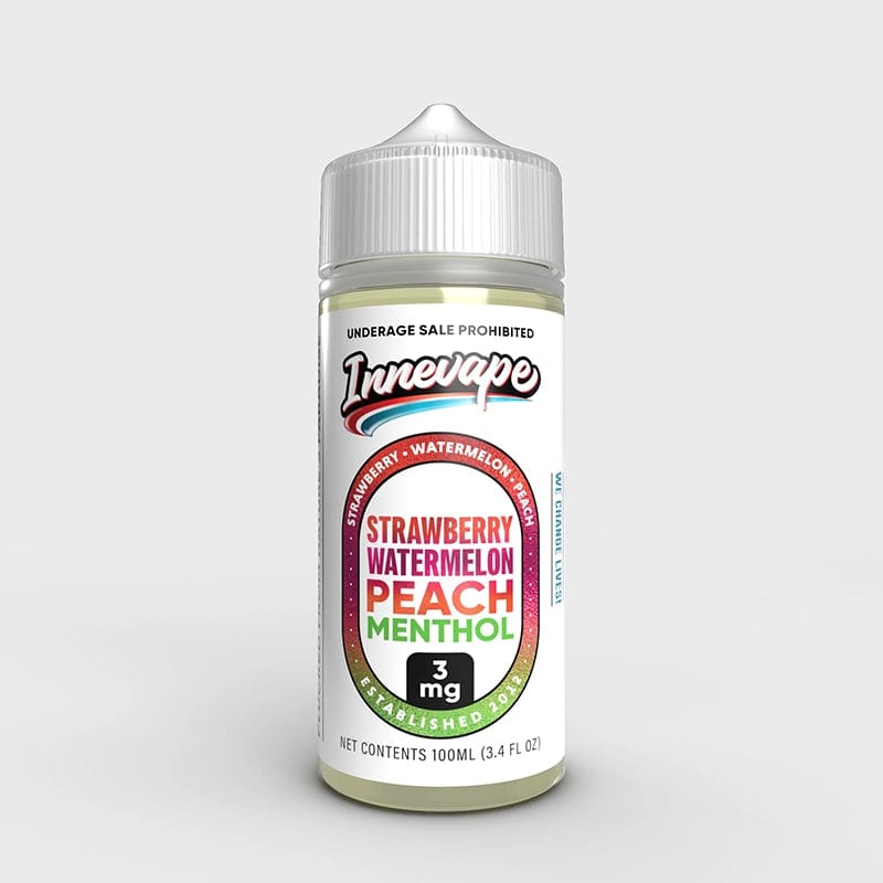 Shop Innevape Strawberry Watermelon Peach Menthol Vape Juice 100ml in australian