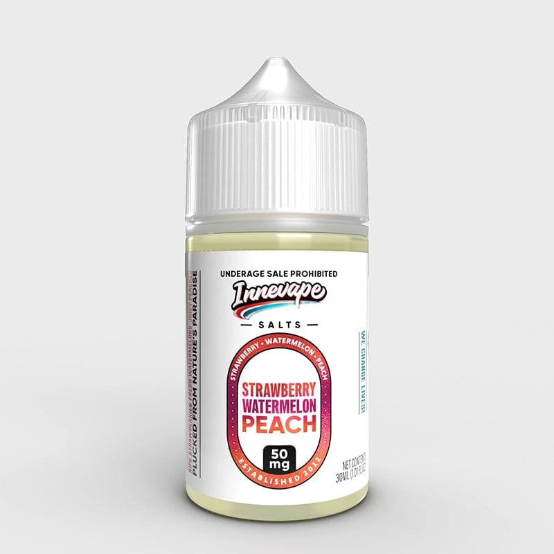 Shop Innevape Strawberry Watermelon Peach Nic Salt Vape Juice 30ml in australian