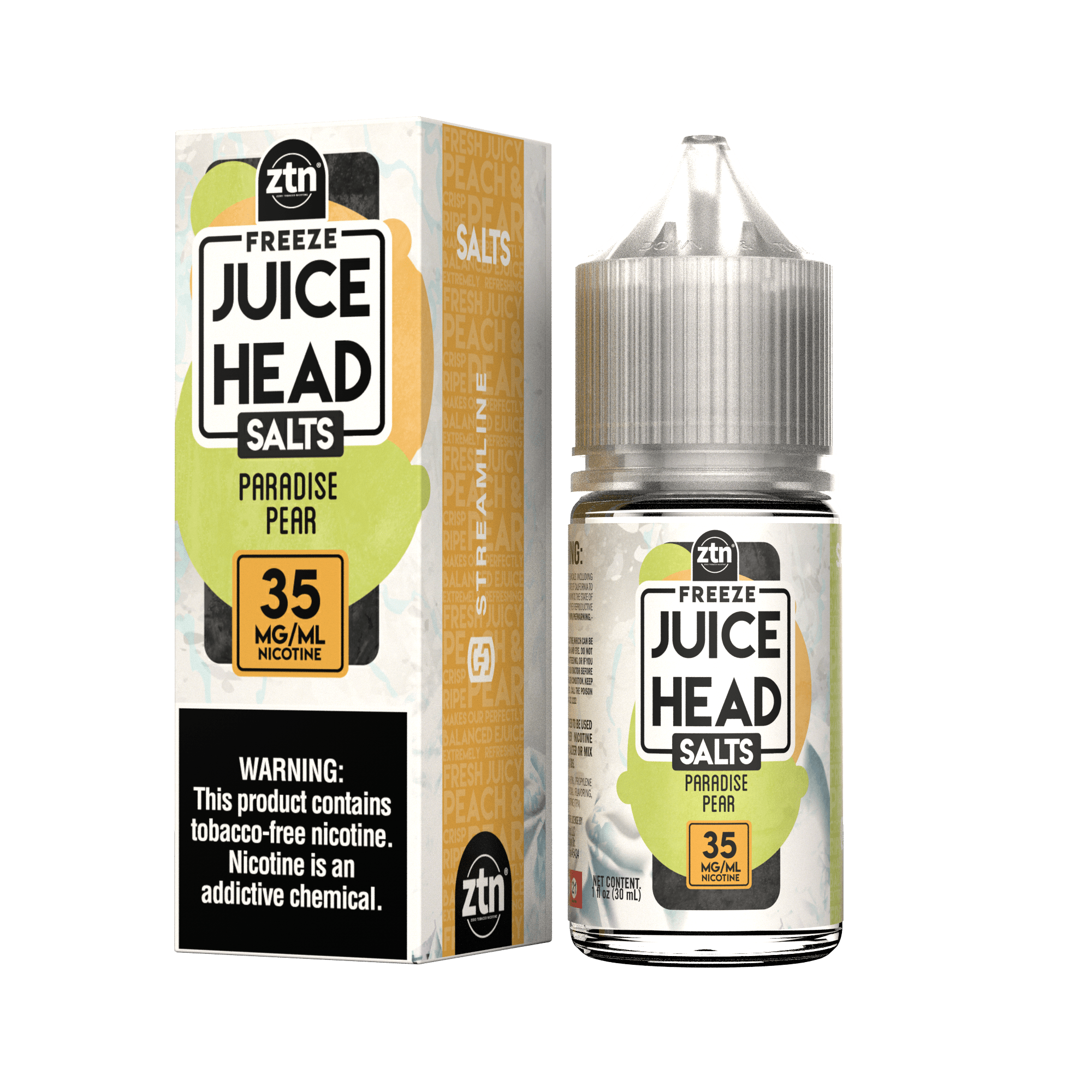 Shop Paradise Pear Freeze 30ml ZTN Nic Salt Vape Juice - Juice Head in australian