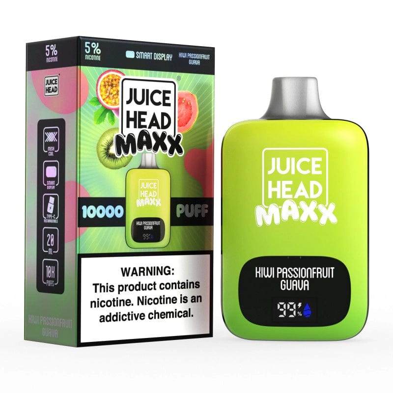 Shop Juice Head Maxx 10000 Disposable Vape (5%, 10000 Puffs) in australian
