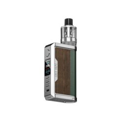 Lost Vape Centaurus Q200 Box Mod Kit w/ UB Max Tank - SS Teak Wood