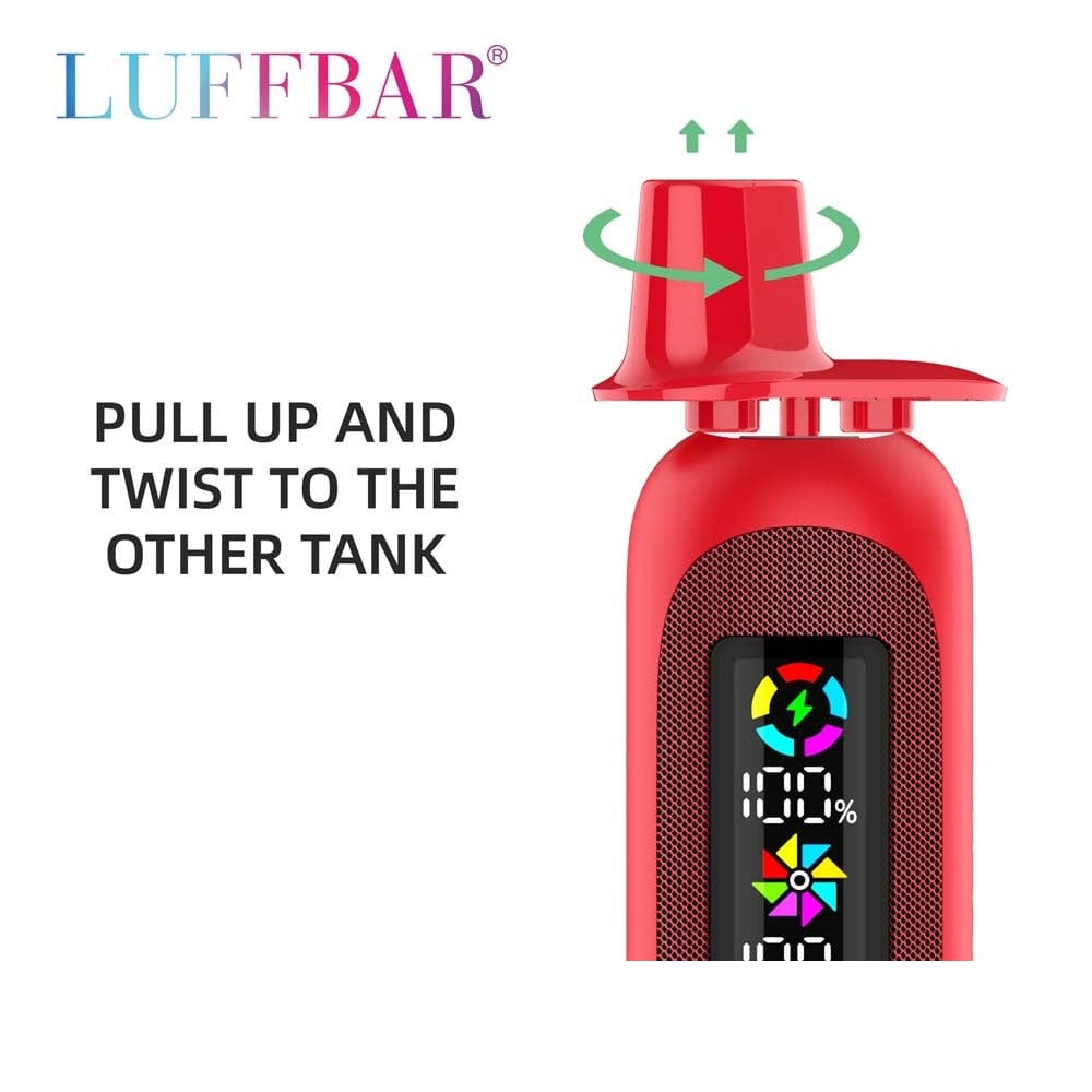 Shop LUFFBAR Dually 20000 Disposable Vape (5%, 20000 Puffs) in australian