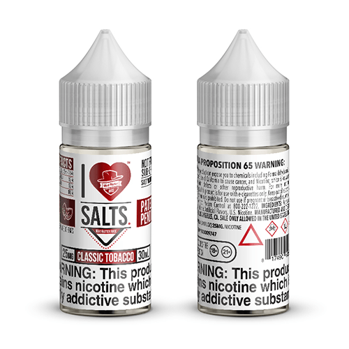 Shop Mad Hatter I Love Salts Classic Tobacco 30ml Nic Salt Vape Juice in australian